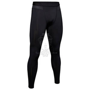 Pantalones de Compresión para Hombre Hechos en Pakistán, Transpirables, de Alta Calidad, Spandex/Poliéster, Cintura Elástica, Largo Completo, para Venta en Línea, Privado - Product Image 1