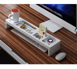 Estante de Almacenamiento para Escritorio, Organizador de Escritorio para Oficina, Almacenamiento para Teléfono, Teclado y Bolígrafos, Organizador de Escritorio con Estantes - Product Image 6