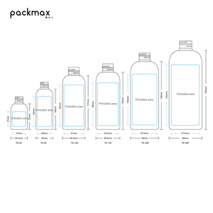 Bouteilles transparentes en PETG avec bouchon à vis et bouchon intérieur 30-400 ml – vides pour hydrosol, essence, démaquillant, tonique - Product Image 5