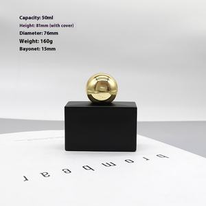 Botella Cosmética Cuadrada de Vidrio Esmerilado Negro de 50 ml al por Mayor con Pulverizador para Suero para el Cuidado de la Piel, Marca <span class=keywords><strong>Doully</strong></span> - Product Image 6