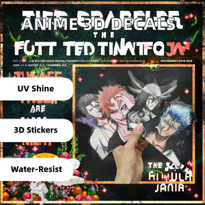 Adesivo <span class=keywords><strong>Anime</strong></span> giapponese 3D <span class=keywords><strong>Anime</strong></span> adesivi di movimento impermeabili cartoni animati auto decalcomanie e decorazione murale per Laptop <span class=keywords><strong>Anime</strong></span> adesivi 3D - Product Image 1