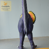 Prix d'usine – Nouveau modèle de Dilophosaure réaliste et attrayant, personnalisable, costume de dinosaure animatronique 3D pour scène