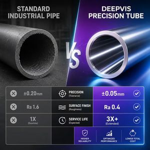 <span class=keywords><strong>Tube</strong></span> de précision poli TP304 OD38 WT1-3 ASTM A269 ISO9001 Tolérance ID 0,05 pour ligne hydraulique haute pression - Product Image 3