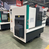 Tour CNC à banc incliné robuste TCK6340 pour le traitement en série de composants d'arbre