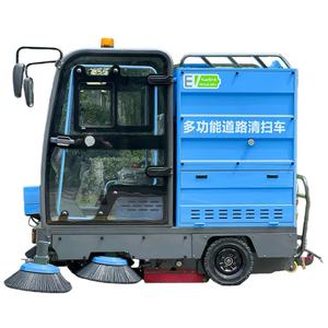 Balayeuse électrique à usage professionnel pour la gestion immobilière, le <span class=keywords><strong>nettoyage</strong></span> des sites extérieurs, les déchets, les pierres, moteur haute puissance - Product Image 1