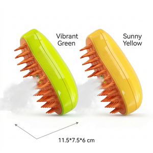Cepillo Rociador de Agua Recargable 3 en 1 para Mascotas Peine de Vapor Suave para Pelo de Perro Cepillo de Vapor para Gato para Masaje, Baño y Limpieza - Product Image 6