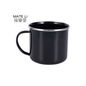 فناجين للتخييم بأحدث طراز بأطقم من المينا بتصميمات مخصصة وتصميمات متنوعة فناجين قهوة بأشكال أكواب للتخييم - Product Image 1