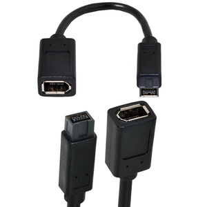 Câble adaptateur pour appareil photo numérique Firewire FireWire IEEE 1394 6P femelle <span class=keywords><strong>1394b</strong></span> 9P mâle - Product Image 1