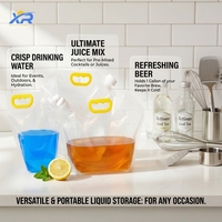 Pochettes à bec verseur recyclables et étanches pour boissons, impression hélio, qualité alimentaire, grande capacité, pour eau, bière et autres boissons – Vente en gros