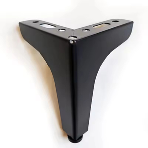 Factory Wholesale L-Shape Metal Furniture Accessories <b>Sofa</b> Legs for <b>Outdoor</b> Living Room Hotel Furniture - Product Image 1