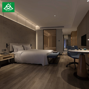 Shiyi โรงแรมหรูเตียงขนาดคิงไซส์เฟอร์นิเจอร์ห้องนอนโรงแรมปรับแต่งได้ออกแบบทันสมัย - Product Image 2
