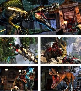 Máquina de Videojuegos de Disparos <span class=keywords><strong>Jurassic</strong></span> <span class=keywords><strong>Park</strong></span> para Dos Jugadores, Máquina de Juegos Electrónica de Interior para Adultos, Máquina de Arcade de Disparos para Sala de Juegos - Product Image 4