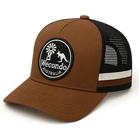 Topi Trucker 5 Panel Sidifer Fashionable, Anti Air, Bernapas, dengan Mutiara, Dapat Disesuaikan, Buckle Adjustable, Laris Manis, Jaring, untuk Outdoor