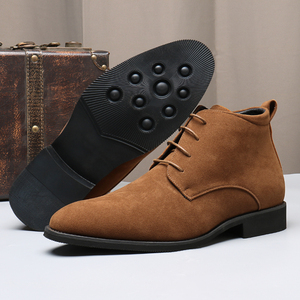 Nuevas Botas Retro Británicas para Hombre, Botas de Trabajo de Cuero de Alta Calidad, Botas de Tobillo para Pareja - Product Image 2
