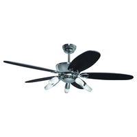 Ventilateur de plafond solaire extérieur étanche au design moderne, nouvelle arrivée populaire, avec télécommande, en métal, pour usage domestique et bureautique