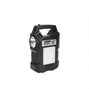 Station d'alimentation solaire portable 500W avec batterie lithium-ion et lampe torche pour le camping et les situations d'urgence - Product Image 1