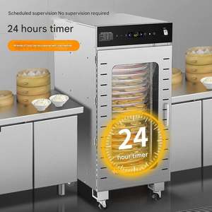 Motor Rotatorio Automático de Acero Inoxidable de Alta Calidad con Pantalla Táctil, 1600W, para Secar Alimentos, Frutas, Verduras, Carne, Cecina - Product Image 4