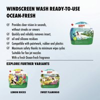 Limpiador de Vidrios Ocean Fresh Listo para Usar, 3L, Fórmula Antirrayas para Ventanas de Auto y Hogar, Más Vendido