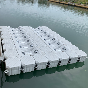 <strong>Wholesale</strong> Durable Hdpe <strong>Pontoon</strong> Cubes Drive on Boat Dock Jetski Floating Dock with Rollers - Product Image 2