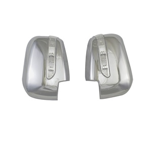 Coque de rétroviseur en ABS électroplaqué avec lampe pour Mitsubishi <span class=keywords><strong>Triton</strong></span> L200 2008-2015, installation par pression - Product Image 5