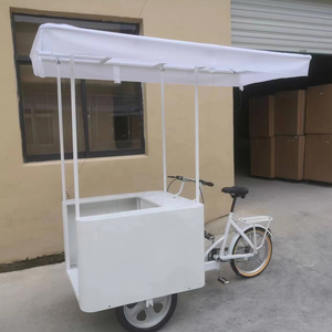Vélo de rue électrique à 3 roues 108L Vélo de livraison de crème glacée Hot Dog Food Truck pour boisson froide - Product Image 1