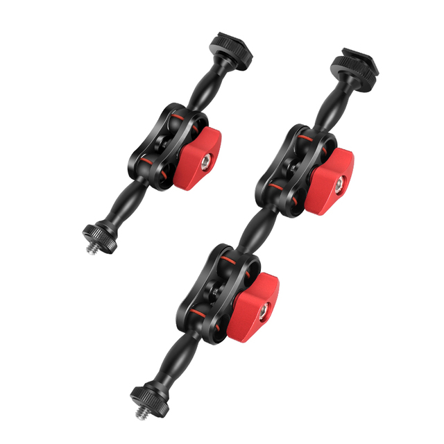Universal Magic Arm 360° Rotate Aluminum Ball Head Arm Adapter Photography Accessories Magic Hand Load Weight 3KG