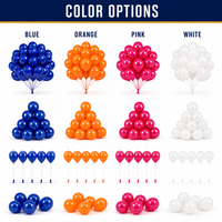 Ballons en latex blanc en gros, 12 pouces, 50 unités, CE/EN71/BSCI/CPC, pour décorations de mariage, anniversaire, baby shower