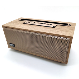 Altavoz Inalámbrico Retro de Madera XM-505, Barra de Sonido con Woofer, Estéreo Activo, Bajos HIFI, Caja de Música, Altavoz Doméstico con Radio FM/TF/USB - Product Image 5
