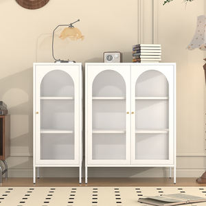 ארון מתכת באיכות גבוהה המארגן ארון עם 3 מדפים קיבולת גדולה - Product Image 6