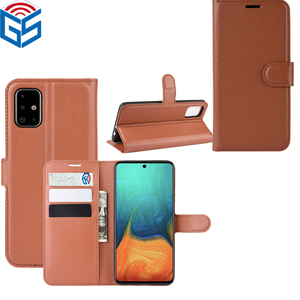Per Samsung <span class=keywords><strong>Galaxy</strong></span> <span class=keywords><strong>A51</strong></span> A71 Holdr elaborazione Cuoio di Vibrazione Del Raccoglitore Con Porta Carte di Credito Copertura - Product Image 1