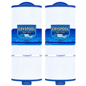 CryspoolFilter compatible con 6CH-961, J400, 6541-383, cartucho <span class=keywords><strong>de</strong></span> filtro <span class=keywords><strong>de</strong></span> spa, 2 paquetes <span class=keywords><strong>de</strong></span> soporte OEM - Product Image 1