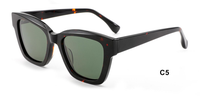 Lunettes de soleil rétro œil de chat en acétate, style décontracté haut de gamme, nouveau modèle, vente en gros d'usine