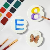 Sous-verres personnalisés, vente en gros, sublimation, blanc, boisson absorbante, ensemble de sous-verres diatomite, sous-verres de voiture