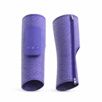 Masseur de jambes sans fil à compression d'air, enveloppement de massage des mollets rechargeable, appareil de massage des jambes pour la maison et les voyages