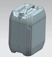 Machine de soufflage par extrusion pour fûts empilables, bidons et grands conteneurs en plastique