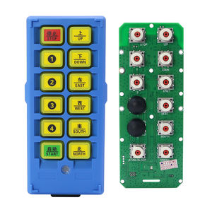Control remoto inalámbrico industrial de 315/433MHZ de las grúas de pluma de la venta caliente del ECD-Q800E - Product Image 1