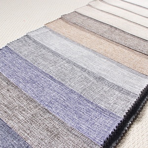 TengHui текстиль, новая коллекция льняной ткани, гладкая тканая ткань из органзы, Затемняющая ткань для жизни - Product Image 4