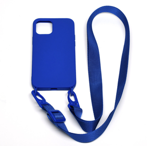Funda de teléfono con correa de hombro para <span class=keywords><strong>chicas</strong></span>, collar de colores llamativos, correa ajustable, accesorios de TPU para móvil, funda para Iphone - Product Image 4