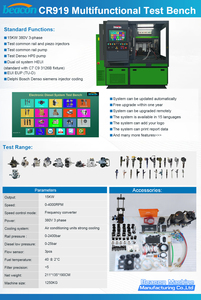 Herramienta para sistema de inyección CR919, probador de inyectores Common Rail, máquina de prueba EUI EUP HEUI para inyección de alta presión CR919 de 15KW - Product Image 1