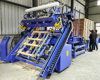 Presse hydraulique professionnelle pour la fabrication de palettes en sciure de bois compressée Euro, modèle A333, manuelle