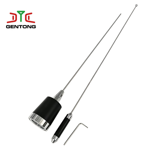 <span class=keywords><strong>Antena</strong></span> Móvil VHF/<span class=keywords><strong>UHF</strong></span> 144/430MHz NMO Vertical de Alta Ganancia 5.5dbi 100W de Largo Alcance con Varilla de Acero Inoxidable <span class=keywords><strong>TDT</strong></span>-800-B 80cm con Tornillo - Product Image 2