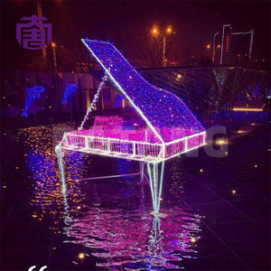 Commercial Musical Theme Christmas LED <b>Light</b> Installation for Mall Plaza Holiday Decoration Project - Product Image 4