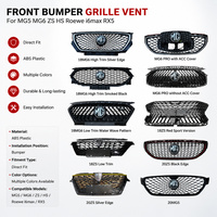 Grille de pare-chocs avant en plastique ABS OE 10359709 pour MG ZS/MG6/MG5/MG HS/ROEWE 2018-2024 avec 1 an de garantie