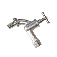 Robinet en laiton forgé en usine, multi-angles, à rotation réglable, pour jardinage extérieur, avec filetage mâle, antigel