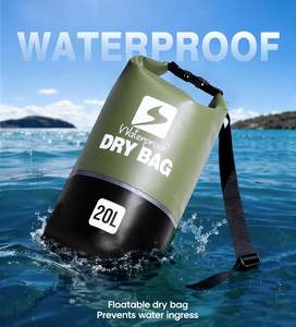 กระเป๋าเป้กันน้ำแบบแห้งสำหรับพายเรือ ล่องแก่ง เดินป่า  พร้อมโลโก้ OEM ตามสั่ง  กระเป๋าเป้กันน้ำสำหรับกีฬาทางน้ำ - Product Image 6