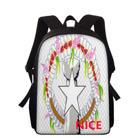 Sac à dos en polyester personnalisé avec motif Saipan, polyvalent et décontracté, idéal pour l'école, les courses, les voyages et comme idée cadeau pour les occasions spéciales
