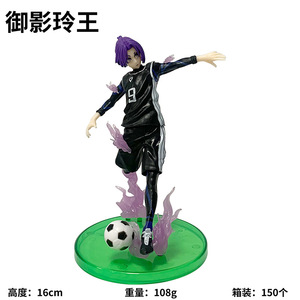 10 estilos BLUE LOCK Anime figura Isagi Yoichi Bachira Meguru <span class=keywords><strong>Nagi</strong></span> <span class=keywords><strong>Seishiro</strong></span> Mikage Reo fútbol Figural PVC modelo de juguete 13cm - Product Image 6