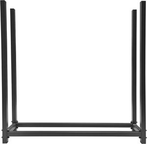 Heavy Duty Steel Firewood Rack Outdoor Indoor <b>Log</b> Storage Holder Fireplace Wood Stacking Frame With Dust Cover - Product Image 2