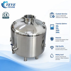 Towin - Calderas de Destilación de <span class=keywords><strong>Alcohol</strong></span> Duraderas y Resistentes de 30L, 50L, 100L y 200L, Directamente de Fábrica - Product Image 1
