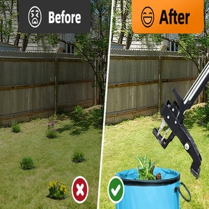 Outil d'extraction de <span class=keywords><strong>mauvaises</strong></span> <span class=keywords><strong>herbes</strong></span> détachable pour jardin, avec long manche en métal - Product Image 3